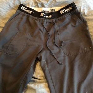 Worn greys anatomy scrub pants